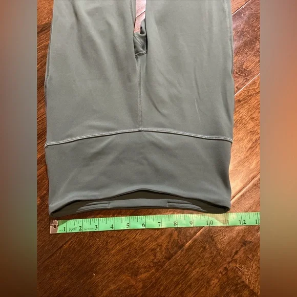 Lululemon Groove Super-High-Rise Flared Pant Nulu Womens 4 Dark Forest - Picture 5 of 6